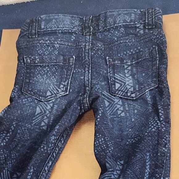 OshKosh B'gosh Kids Blue Patterned Jeans - Picture 7 of 16